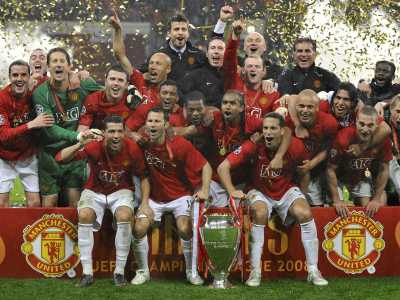 Il Manchester di Ferguson, vincitore nel 1999 e nel 2008