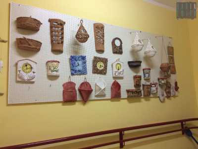 Grazie all'argilla invece � possibile dar vita a ornamenti in terracotta