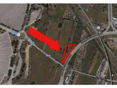 La posizione del presunto villaggio neolitico vista da Google Maps