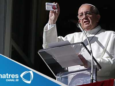 Papa Francesco sponsorizza la misericordina nel novembre del 2013 