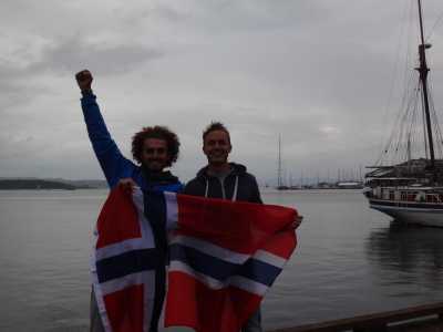 Dopo 20 giorni di autostop i due ragazzi nocesi raggiungono la Norvegia