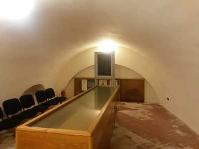 Questo salone � la vera casa natale di Piccinni. La parte restante dell'immobile � stata aggiunta successivamente