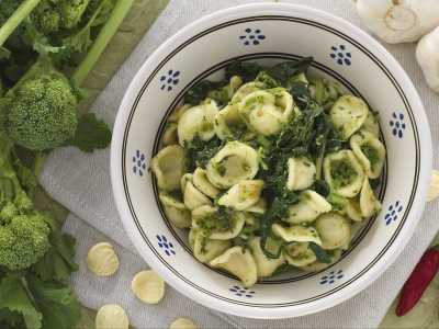 Le orecchiette con le cime di rape