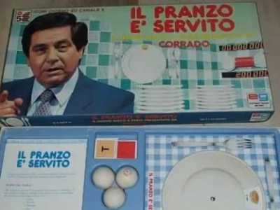 Il gioco Il pranzo � servito, che prendeva spunto dall'omonima trasmissione televisiva degli anni 80