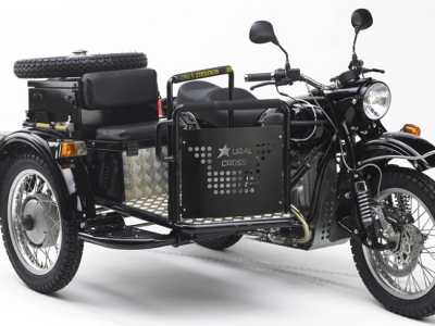 La Ural T, uno dei sidecar prodotti dall'unica azienda produttrice al mondo 