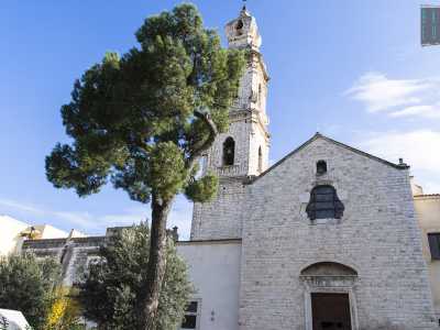Il luogo di culto fu innalzato nel 1600 dai primi francescani giunti in Puglia e ancora oggi � affiancato da un convento in cui opera un gruppo di frati. La facciata fu ideata in stile barocco e impreziosita a partire dal 1774 da un campanile alto ben 45 metri
