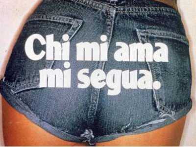 La discussa pubblicit� dei jeans Jesus, creata da Oliviero Toscani