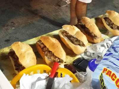 Panini con gli nghiemeridde, pronti per essere mangiati