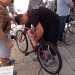 Targatura di una bici