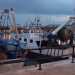 Due pescherecci ormeggiati al porto di Bari