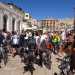 Il popolo delle due ruote in piazza del Ferrarese