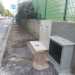 Via Michele Mitolo con la nuova fontana