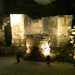 I resti dell'abside di una chiesa bizantina scoperti nei sotterranei di Palazzo Simi durante alcuni scavi archeologici negli anni 80