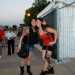 Cristina e Claudia, due ragazze metallare prima di un concerto (foto di Francesco Ferri)