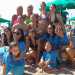 Un gruppo di gemelli durante il Raduno Nazionale dei Gemelli, giugno 2014 a Recanati