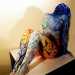 Body Painting chiamato Christine Margurite D, di Miguel Gomez. Il nome dell'opera  lo stesso della modella