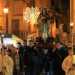 La statua di Santa Lucia in processione per le vie del centro coratino