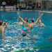 Le ragazze della Waterpolo Bari durante un'esibizione