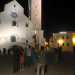 Il gruppo di Virus Emme in azione di fronte alla Cattedrale di Trani