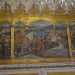 Una tela presente nella sala di ispirazione veneziana-medievale che rappresenta la Vidua Vidua