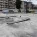 ...e usato come improvvisata pista da skateboard