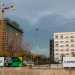 Il Campus X, centro residenziale per studenti inaugurato nel 2011: fa gara in altezza con un grattacielo in via di costruzione
