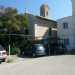La chiesa vista dal parcheggio del Trampolino II