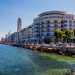 Ci spostiamo ora sul lungomare Nazario Sauro, l dove ad angolo con piazza Diaz si erge dal 1935 liconico Gran Hotel delle Nazioni, soprannominato il Transatlantico per via della sua forma