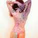 Body Painting che fa parte del lavoro Come un fiume di liquidi umori, di Miguel Gomez