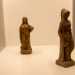 Catturano immediatamente la nostra attenzione due statuette fittili, cio di terracotta, raffiguranti due donne, donate alla Basilica da un benefattore