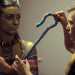 Body painting intitolato Tutankhamon, di Vanessa Fonzetti