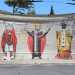 Murales di Ozmo al sottopassaggio di via Quintino Sella, realizzato durante la mostra Fresh Flneurs patrocinata dal Comune di Bari