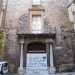 Palazzo Amati, sede della prima scuola elementare pubblica,  murato per le cattive condizioni in cui versa