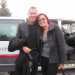 Claudio Baglioni, in arrivo dall'aereoporto, incontra una delle sue pi grandi fan: Antonella Bove