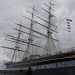 Il Cutty Sark,un veliero inglese un tempo adibito al trasporto del t, esposto ora a Greenwich