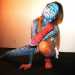 Body painting di Miguel Gomez, realizzato durante un esibizione ad Expoarte
