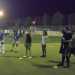 Alcune delle ragazze durante l'allenamento