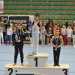 Il podio del campionato italiano di ginnastica artistica Allievi. il secondo classificato  Francesco Paparella