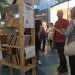 Alcuni scaffali del progetto Giraillibro portati al centro commerciale di Triggiano