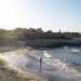 Lo storico lido Calarena, unica spiaggia sabbiosa di Cozze