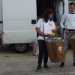 A guidare l'esibizione degli sbandieratori ci sono i musici: alcuni suonano il tamburo