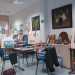 L'interno della scuola d'arte Il Pavone