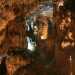 La grotta di Sant'Angelo opportunamente illuminata per metterne in risalto la bellezza naturale