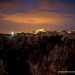 Una panoramica della location con vista sulla gravina
