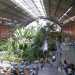 Il grande giardino interno della stazione di Atocha