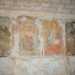 Affresco laterale della chiesa di San Salvatore a Loseto