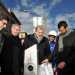 L'inaugurazione della prima colonnina Enel in Corso Cavour (18 gennaio 2013), presenti l'ex sindaco di Bari Michele Emiliano al centro, e alla sua sinistra il neo sindaco Antonio Decaro, all'epoca delegato per la Mobilit