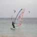 Torre Quetta, alcuni praticano windsurf e kitesurf