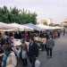 ...e ci spostiamo nella zona dell'usato: siamo in via Salvemini, strada che assieme al piazzale  occupata dalle bancarelle