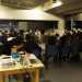 I partecipanti dell'evento Clessidra di dicembre, gioco sociale di letture condivise con utilizzo di un proiettore e di casse